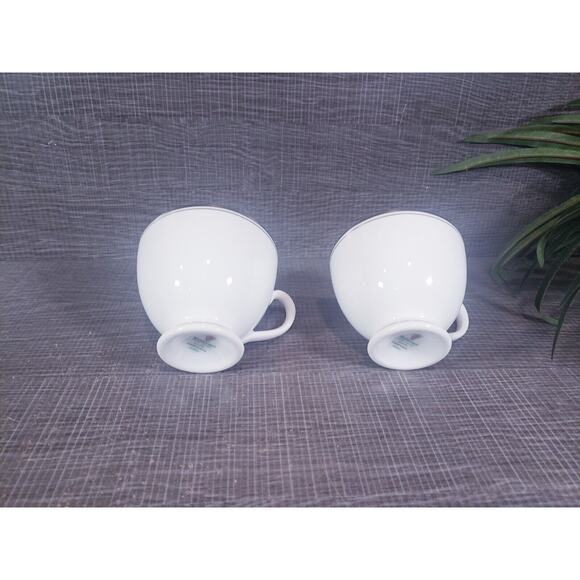 Set Of 2 Waterford China Kilbarry Platinum Tea Cup 3” NWT - Picture 6 of 7